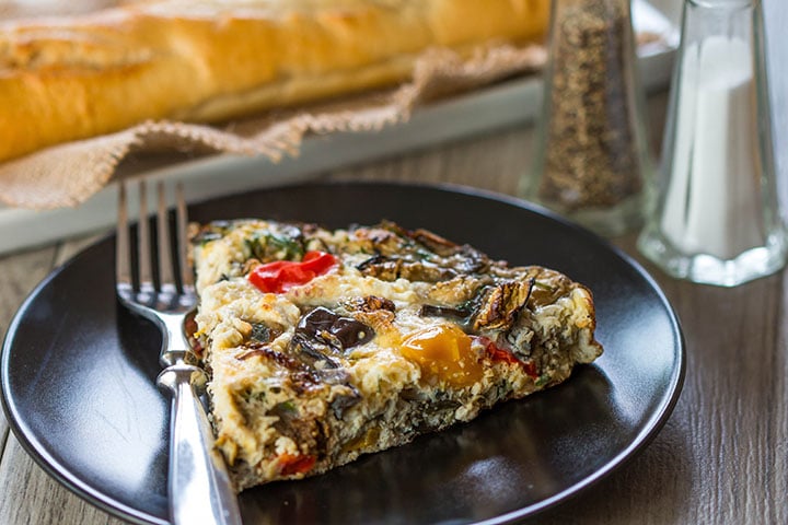 Easy Baked Eggplant Frittata: Your Weeknight Mediterranean Meal